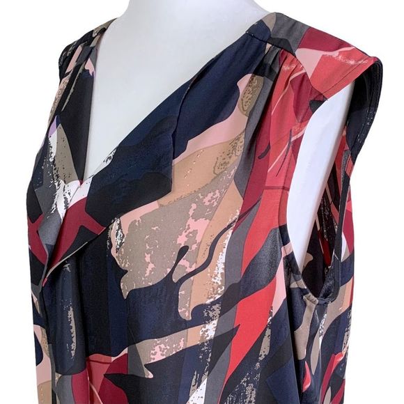 Cleo Sleeveless Ruffled Blouse - Picture 3 of 11